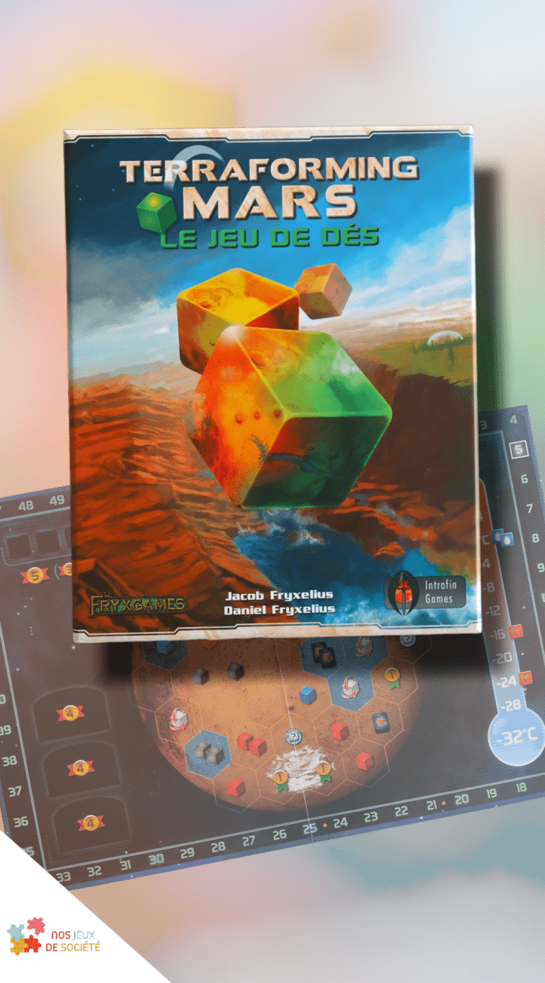 Test critique du jeu Terraforming Mars : Le jeu de dés - Le dépuncheur